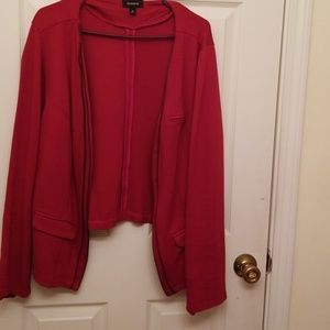 Red blazer